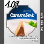 Allahindlus - Alpenrose Camembert juust, 120 g