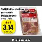 Allahindlus - Šašlõkk klassikalises marinaadis Maks&Moorits