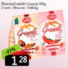 Allahindlus - Röstitud müsli Granola