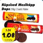 Allahindlus - Küpsised Masikäpp Dops 210 g/ 2 sorti/ kalev