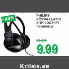 Allahindlus - PHILIPS
KÕRVAKLAPID
SHP1900 HIFI