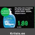 PALMOLIVE HYGIENE
PLUS BLUE FRESH
VEDELSEEP 300ML