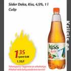 Allahindlus - Siider Dolce, Kiss, 4,5%, 1 l