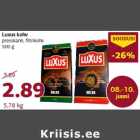 Luxus kohv
presskann, filtrikohv
500 g