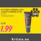 Allahindlus - BUTTERFLY MINERAL SILK
JUMESTUSKREEM 30 ML