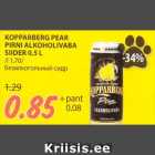 Allahindlus - KOPPARBERG PEAR
PIRNI ALKOHOLIVABA
SIIDER 0,5 L