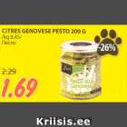 Allahindlus - CITRES GENOVESE PESTO 200 G