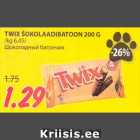 Allahindlus - TWIX ŠOKOLAADIBATOON 200 G