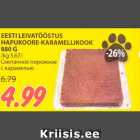 Allahindlus - EESTI LEIVATÖÖSTUS
HAPUKOORE-KARAMELLIKOOK
880 G