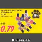 Allahindlus - SMART GIRLS GET MORE
KÜÜNELAKK
5,5 ML