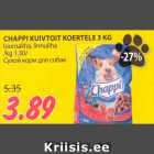 CHAPPI KUIVTOIT KOERTELE 3 KG