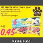 Allahindlus - BALSNACK KARTULIVAHVLID 90 G