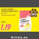 VILMA JUUBELI
TORDIPULBER 450 G