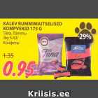 KALEV RUMMIMAITSELISED
KOMPVEKID 175 G