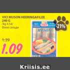 Allahindlus - VICI MUSON HEERINGAFILEE
240 G