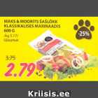 MAKS & MOORITS ŠAŠLÕKK
KLASSIKALISES MARINAADIS 600 G