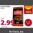 Allahindlus - Luxus kohv
500 g