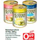 Rohelised oliivid
Ol’Mar, 280 g

