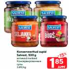 Konserveeritud supid
Salvest, 530 g

