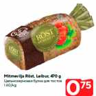 Mitmevilja Röst, Leibur, 470 g
