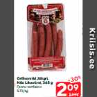 Allahindlus - Grillvorstid Jäägri,
Nõo Lihavürst, 365 g
