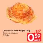 Allahindlus - Juusturull Eesti Pagar, 115 g
