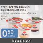 Allahindlus - TERE LACREMA RAMMUS KOOREJOGURT 150 G