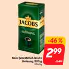 Allahindlus - Kohv jahvatatud Jacobs
Krönung, 500 g