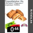 Porgandipirukas 120g
