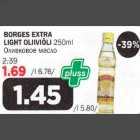 Allahindlus - BORGES EXTRA LIGHT OLIVIÕLI 250ml