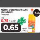 Allahindlus - MÕMMl APELSlNlMAlTSELlNE LIMONAAD 2L