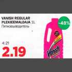 VANISH REGULAR PLEKIEEMALDAJA 1l