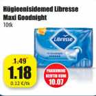 Allahindlus - Hügieenisidemed Libresse
Maxi Goodnight
