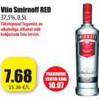 Allahindlus - Viin Smirnoff RED