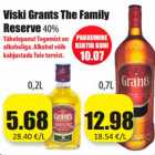 Allahindlus - Viski Grants The Family
Reserve40%