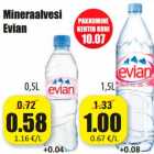 Allahindlus - Mineraalvesi
Evian