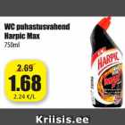 WC puhastusvahend
Harpic Max
750ml