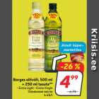 Allahindlus - Borges oliivõli, 500 ml
+ 250 ml tasuta**