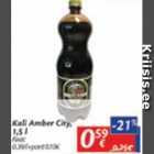 Allahindlus - Kali Amber City, 1,5 l