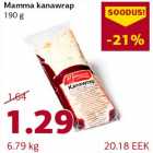 Allahindlus - Mamma kanawrap 190 g