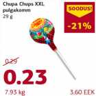 Allahindlus - Chupa Chups XXL pulgakomm 29 g