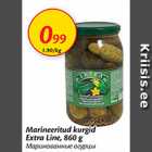 Allahindlus - Marineeritud kurgid Extra Line, 860 g