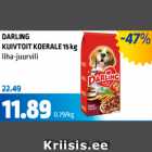 Allahindlus - DARLING KUIVTOIT KOERALE 15  kg