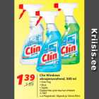 Allahindlus - Clin Windows
aknapesuvahend, 500 ml