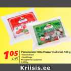 Allahindlus - Piimameister Otto Mozzarella kirsid, 125 g
