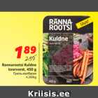 Allahindlus - Rannarootsi Kuldne
toorvorst, 450 g