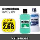 Allahindlus - Suuvesi Listerine