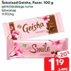 Šokolaad Geisha, Fazer, 100 g
