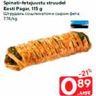 Spinati-fetajuustu struudel
Eesti Pagar, 115 g
