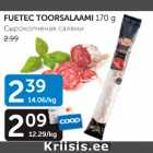 FUETEC TOORSALAAMI 170 g